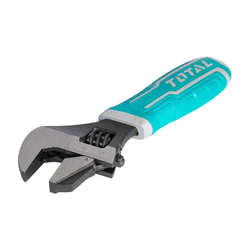 IUSA - Llave ajustable 2 en 1 6” industrial Cr-V TOTAL