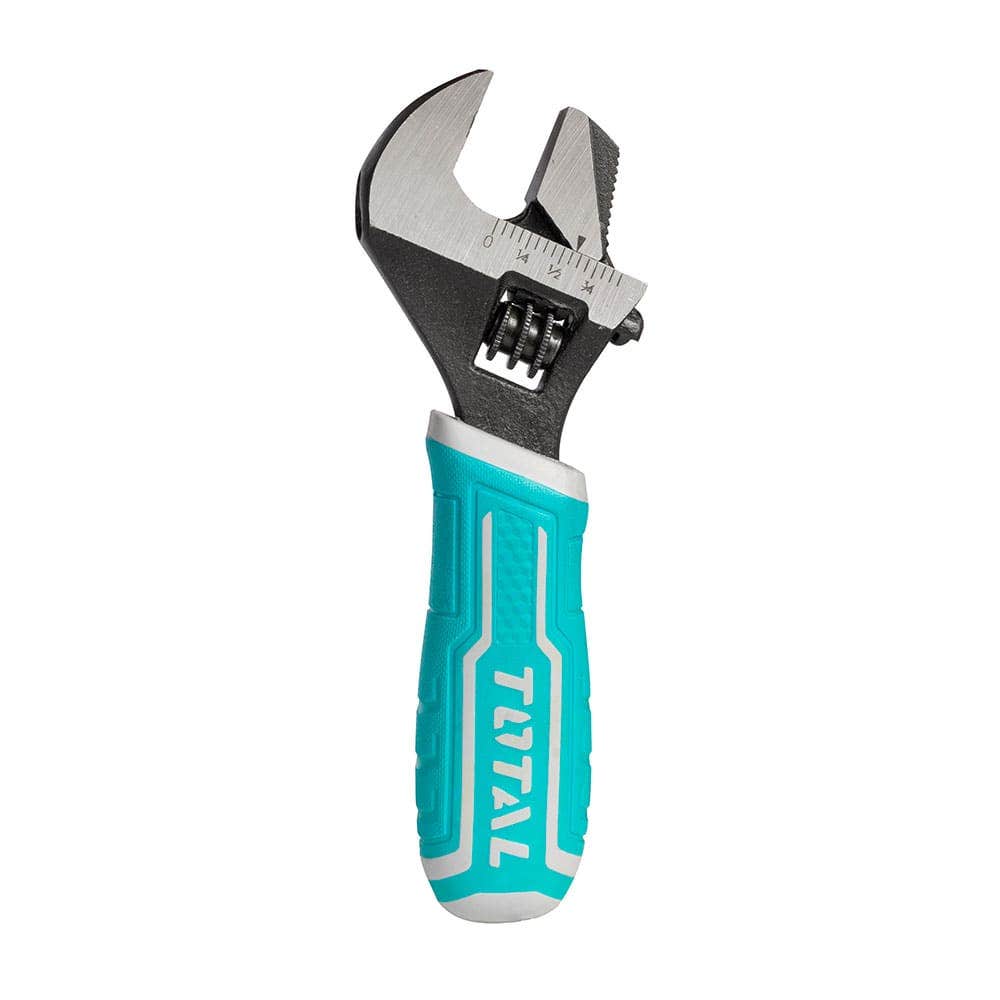 IUSA - Llave ajustable 2 en 1 6” industrial Cr-V TOTAL
