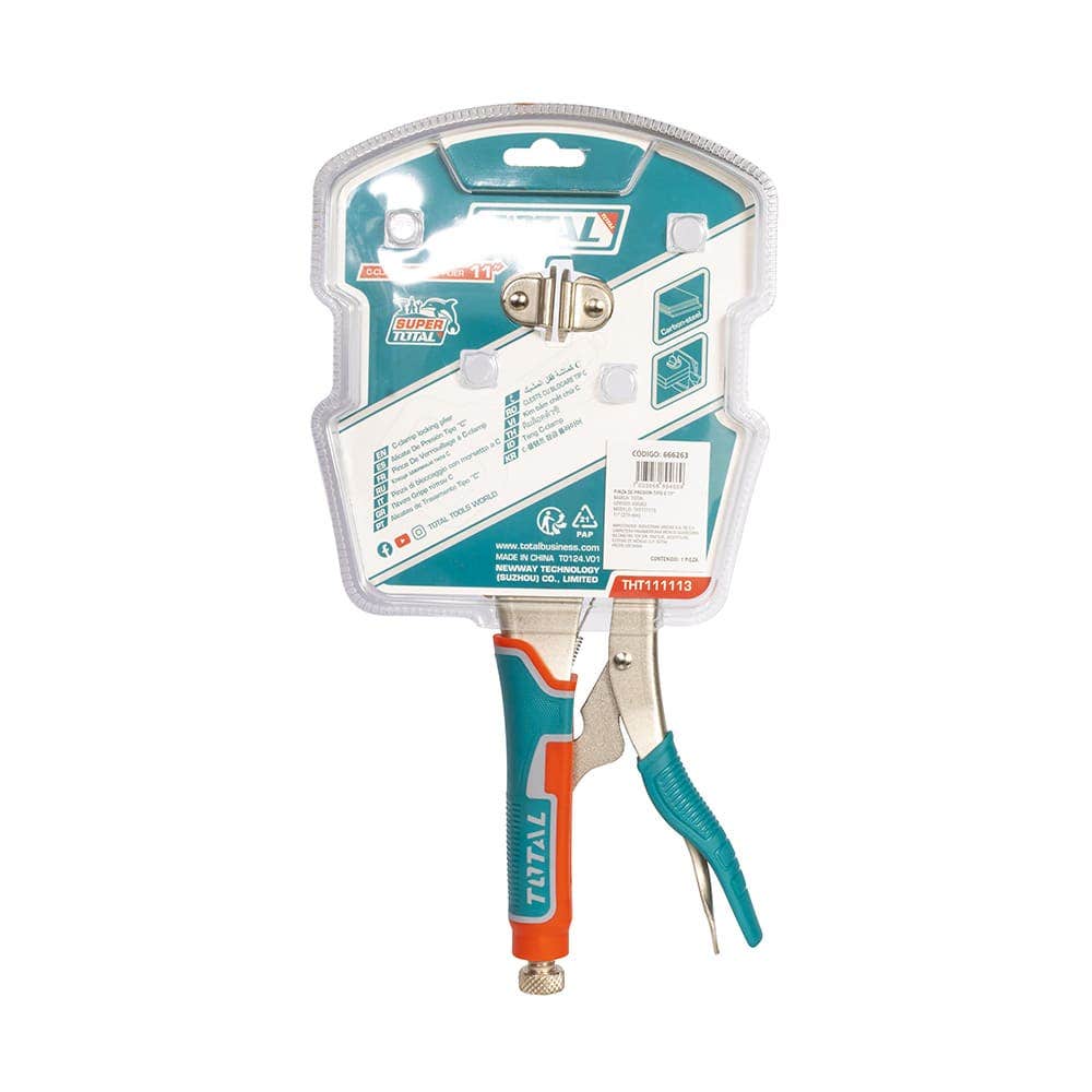 IUSA - Pinza de presión tipo C 11” profesional TOTAL