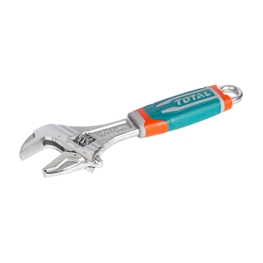 IUSA - Llave ajustable (perico) 8” industrial Cr-V, TOTAL