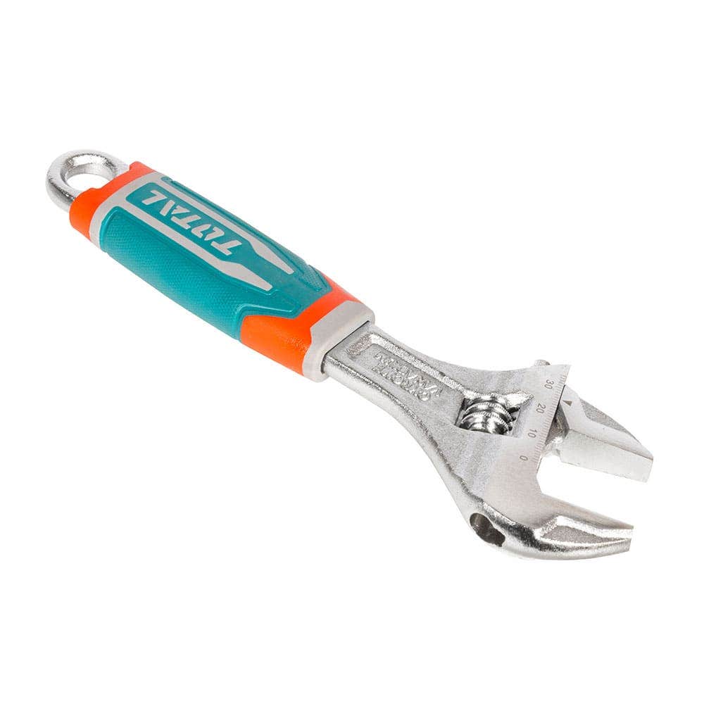 IUSA - Llave ajustable (perico) 8” industrial Cr-V, TOTAL