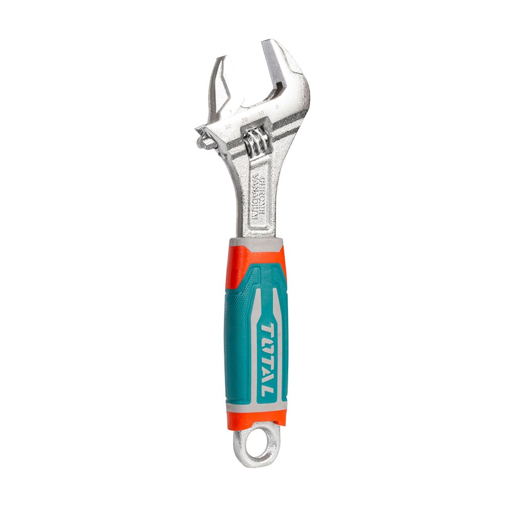 IUSA - Llave ajustable (perico) 8” industrial Cr-V, TOTAL