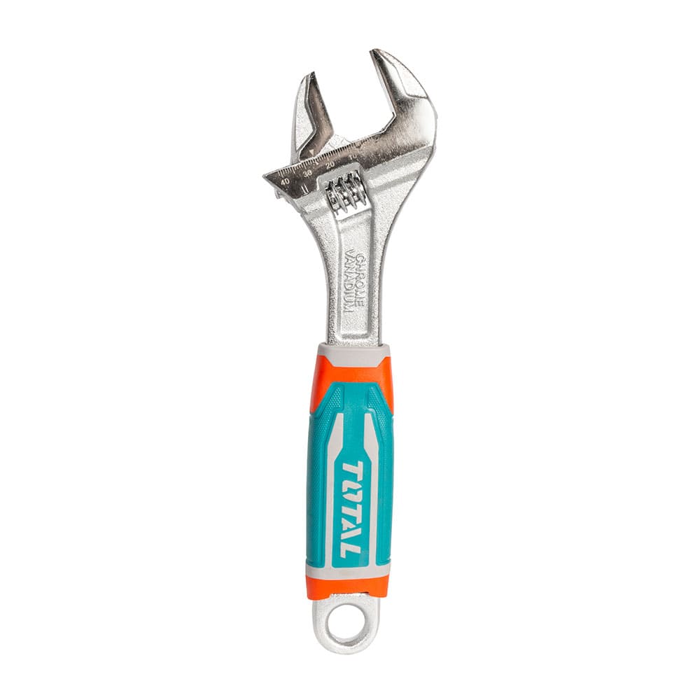 IUSA - Llave ajustable (perico) 10” industrial Cr-V, TOTAL