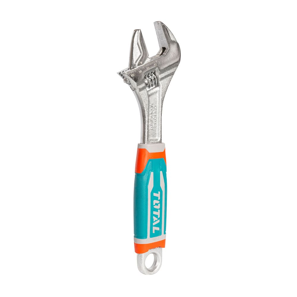 IUSA - Llave ajustable (perico) 10” industrial Cr-V, TOTAL