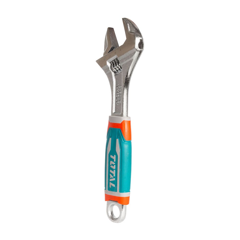 IUSA - Llave ajustable (perico) 10” industrial Cr-V, TOTAL