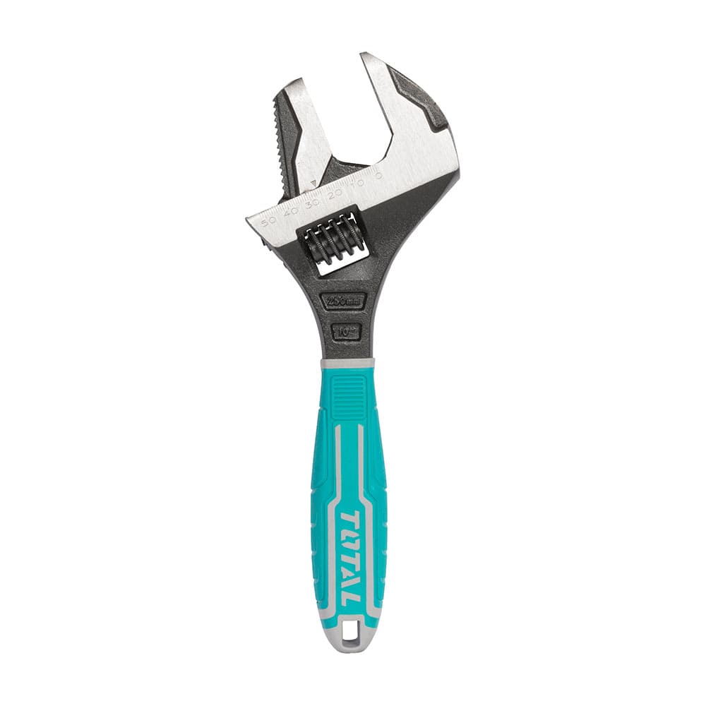 IUSA - Llave ajustable 2 en 1 10” industrial Cr-V TOTAL