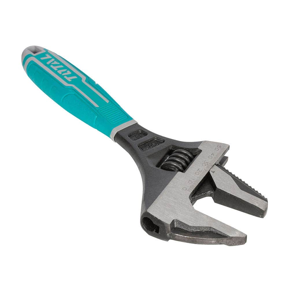 IUSA - Llave ajustable 2 en 1 10” industrial Cr-V TOTAL