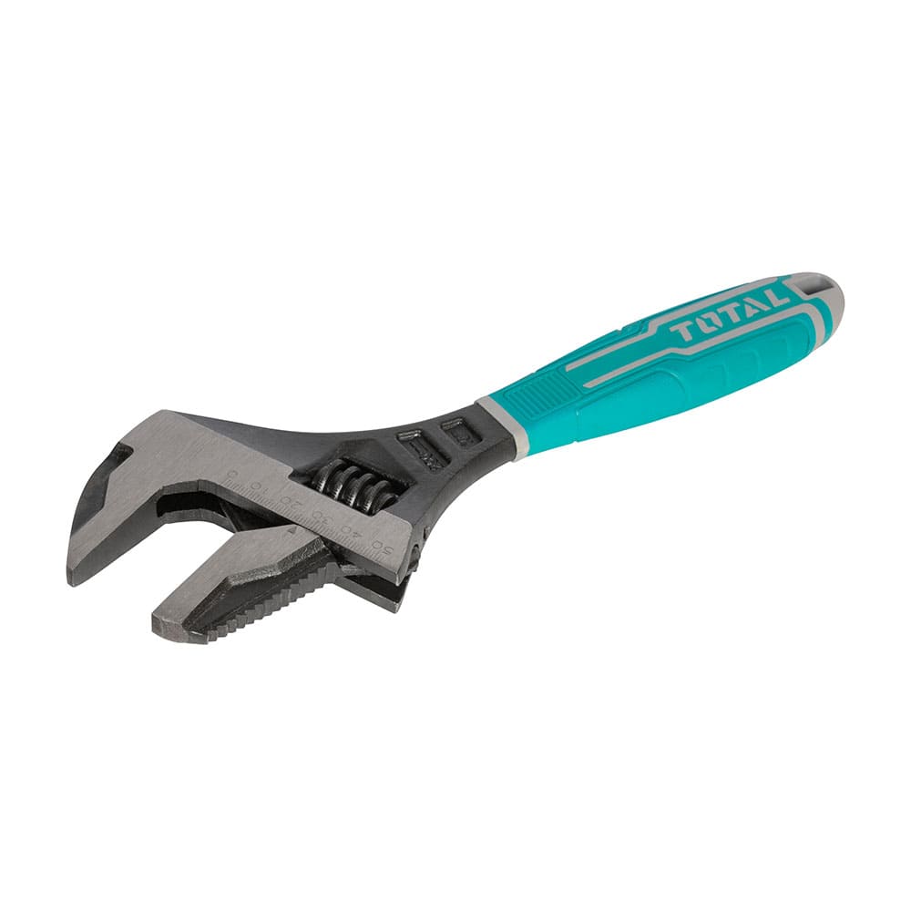 IUSA - Llave ajustable 2 en 1 10” industrial Cr-V TOTAL