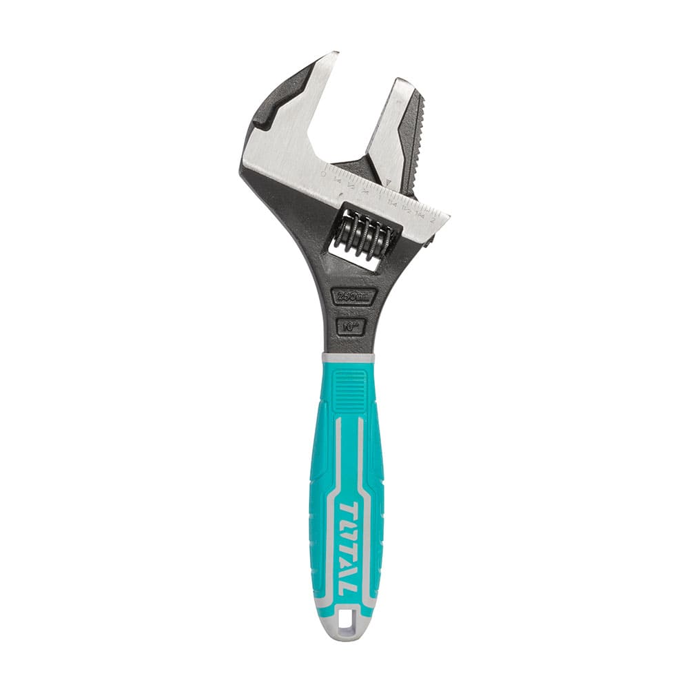 IUSA - Llave ajustable 2 en 1 10” industrial Cr-V TOTAL