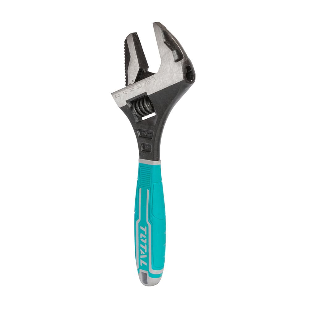 IUSA - Llave ajustable 2 en 1 10” industrial Cr-V TOTAL