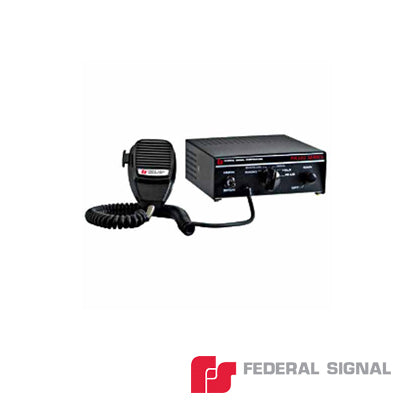 FEDERAL SIGNAL - Sirena Compacta Serie PA-300 de 200 W de potencia, ideal para Vehículos Oficiales