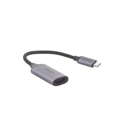 UGREEN - Cable Adaptador USB C a HDMI 4K@60Hz / Convertidor Thunderbolt 3 / Caja de Aluminio / HDMI V2.0 / 3D / Longitud del Cable 10 cm (3.94 Pulgadas)