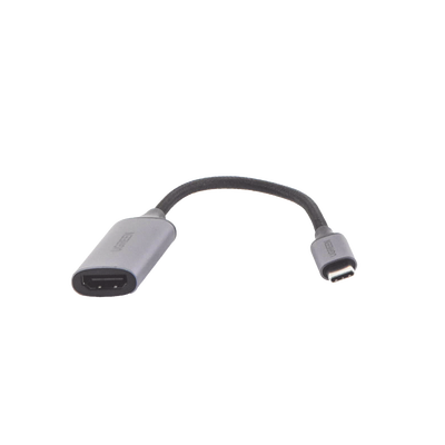 UGREEN - Cable Adaptador USB C a HDMI 4K@60Hz / Convertidor Thunderbolt 3 / Caja de Aluminio / HDMI V2.0 / 3D / Longitud del Cable 10 cm (3.94 Pulgadas)