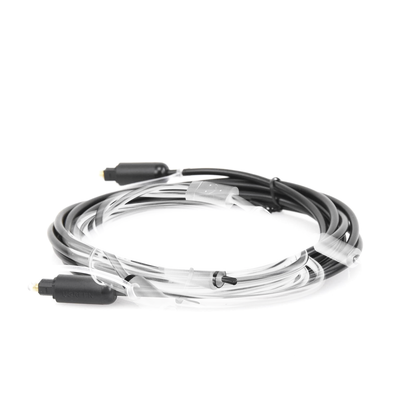UGREEN - Cable Óptico Toslink S/PDIF / 3 Metros (9.84 Pies) / Tapa de Protección / Dolby 7.1 Canales / Diseño Durable / Plug & Play / Color Negro