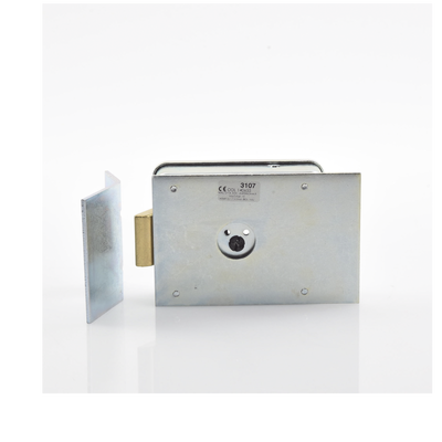 FAAC - Cerradura Electromecánica / 12 VCA / Placa Suelo / Operación Manual por Cilindros