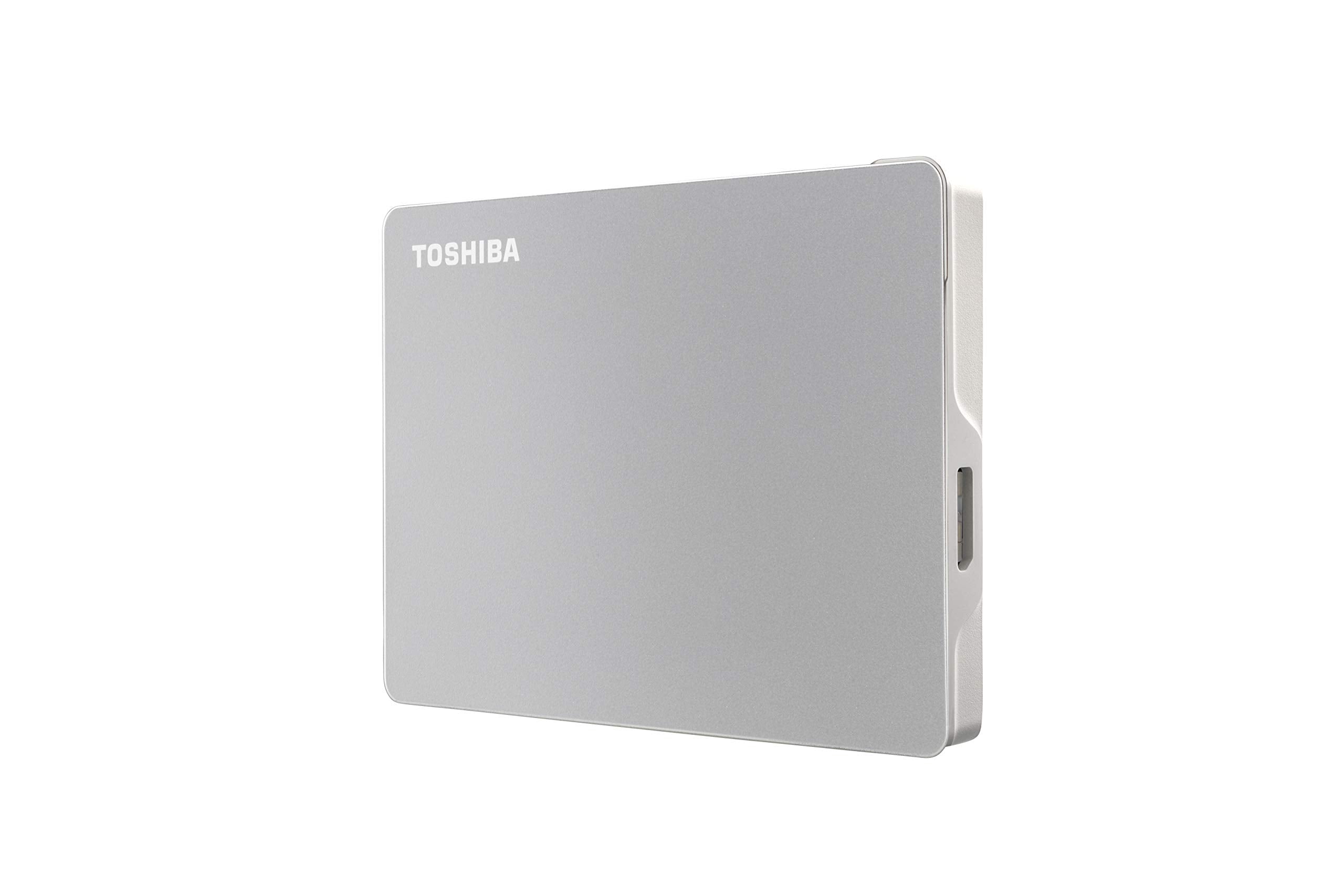 TOSHIBA - Disco Duro Externo Toshiba Canvio Flex 2.5" 1TB USB Plata para Mac/PC