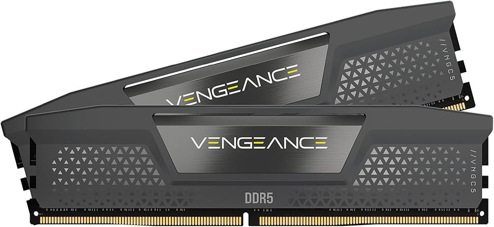 CORSAIR - Memoria RAM Corsair Vengeance RGB 64GB (2x32GB) DDR5 5200MHz DIMM RGB XMP Negro CL40