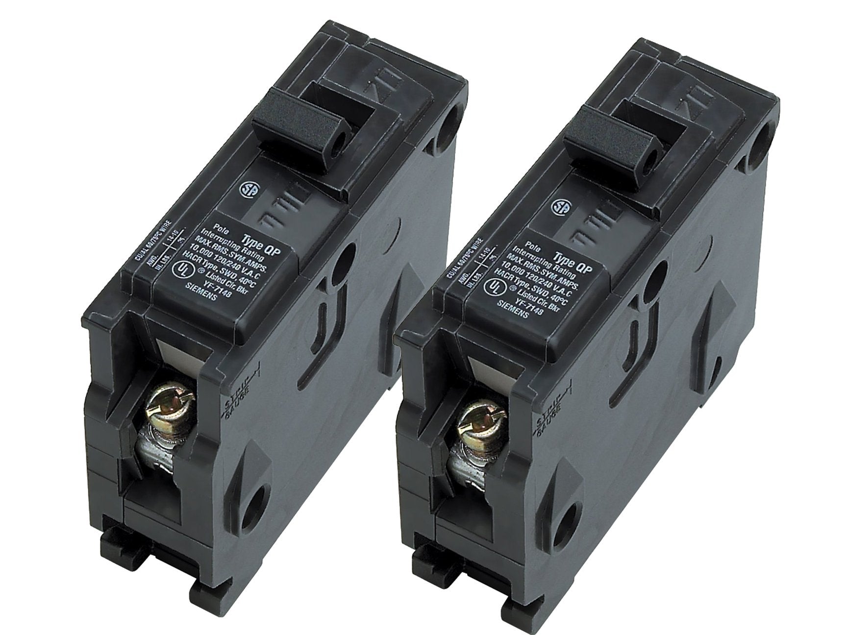 SIEMENS - Interruptor automático enchufable tipo QP 1 polos, 30 amp