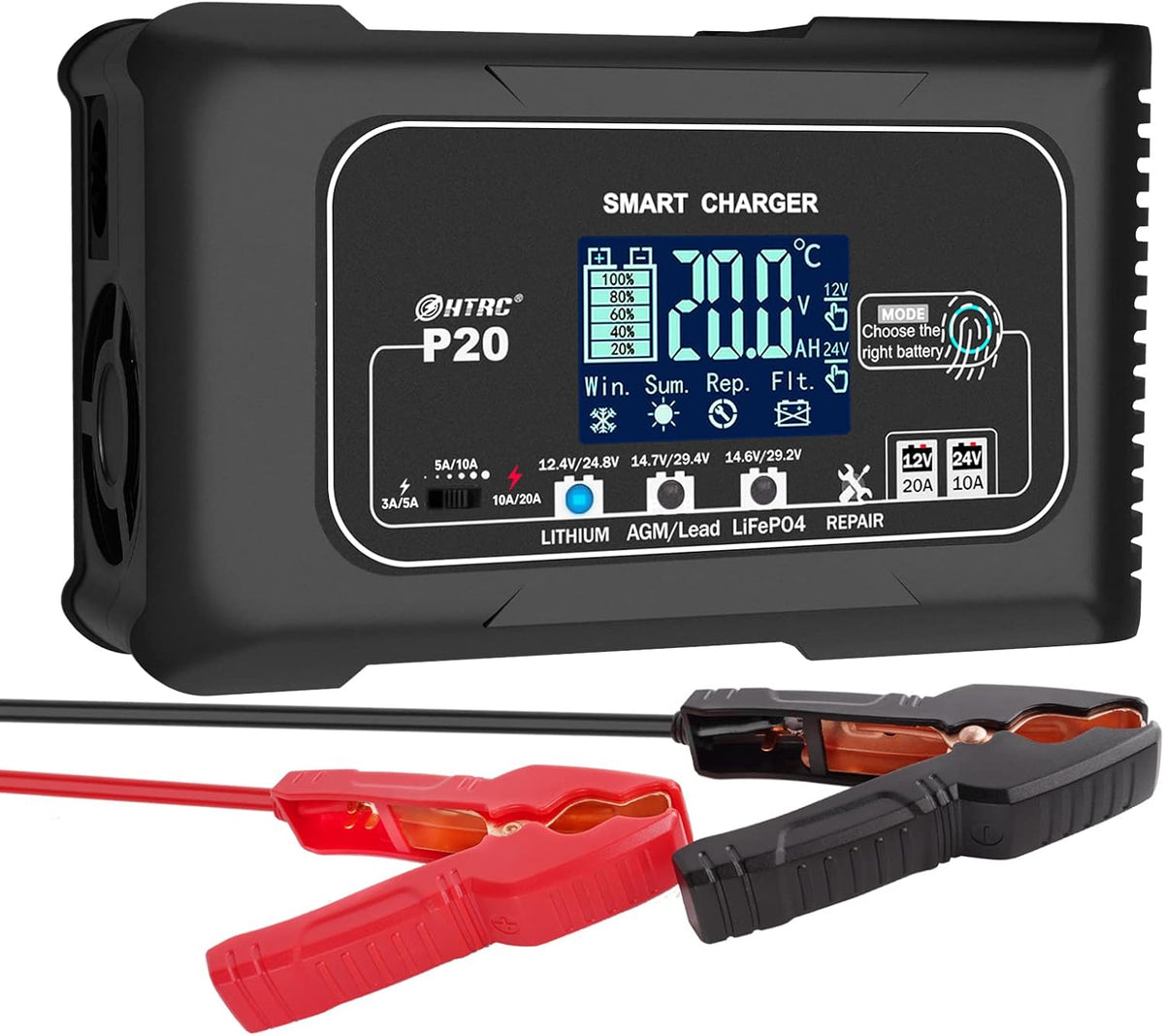 EPCOM POWERLINE - Cargador Inteligente para Batería de Litio / LiFePO4 16S / 48 VDC / 15 A / Rango de Tensión Ajustable 32.0-58.4 VDC / Protecciones Múltiples / Enfriamiento por Ventilador