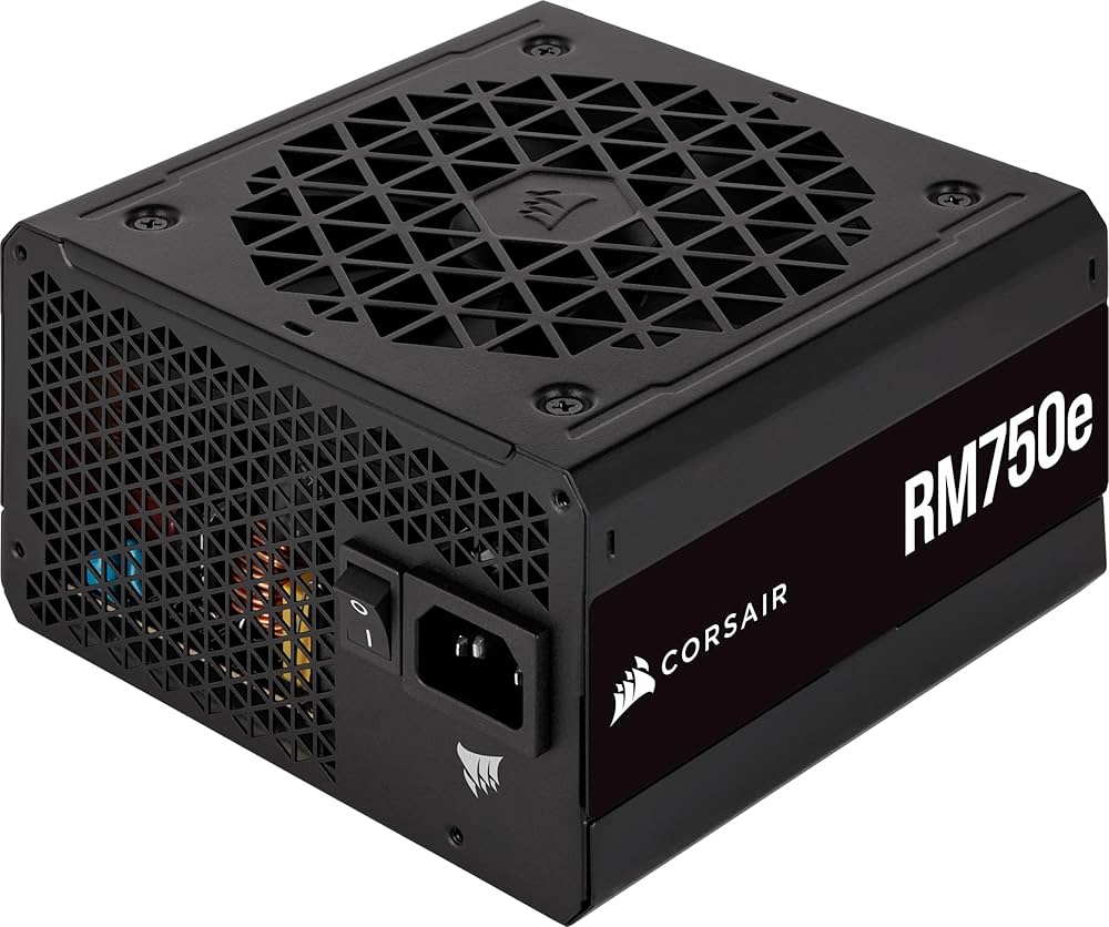 CORSAIR - Fuente de Poder Corsair RM750e 80 PLUS Gold Modular 24-pin ATX 120mm 750W