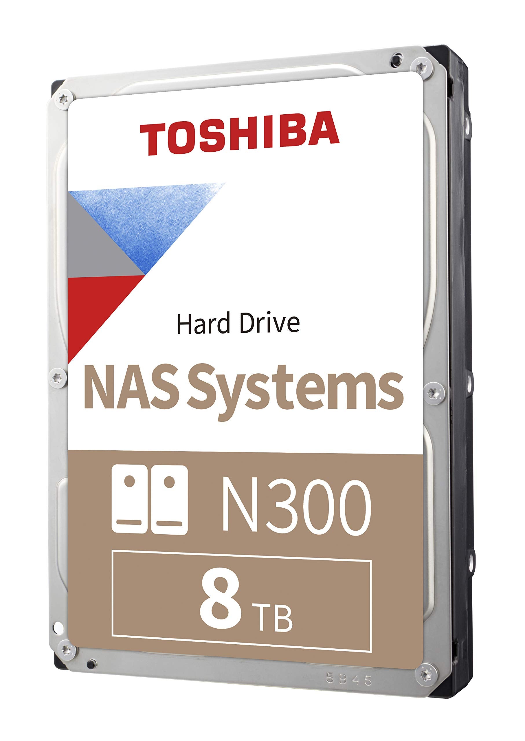 TOSHIBA - Disco Duro Interno Toshiba N300  de Rendimiento  8TB 7200RPM y 256MB Cache.