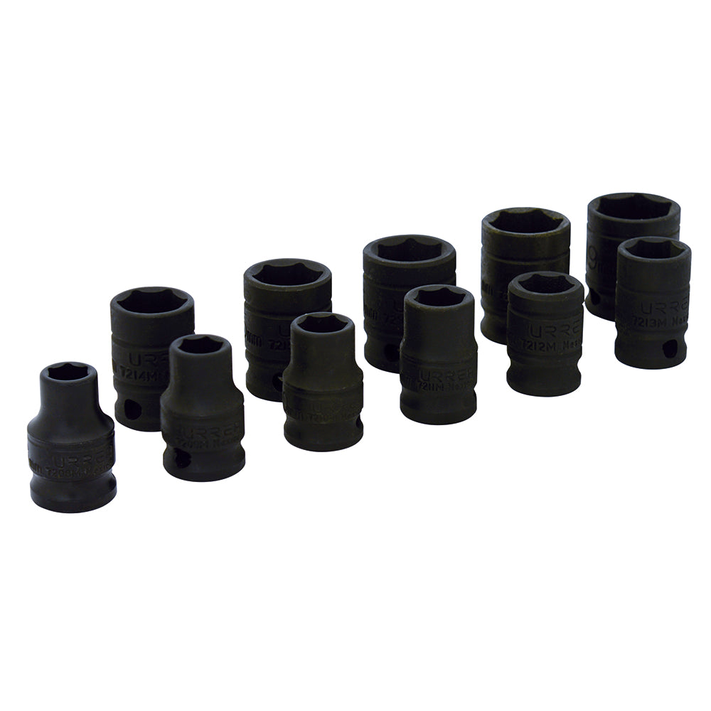 Jgo dados imp 3/8 in 6pt mm 11pz