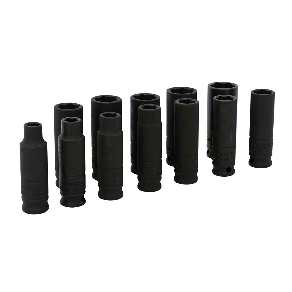 Jgo dados imp lgo 3/8 in mm 11pz