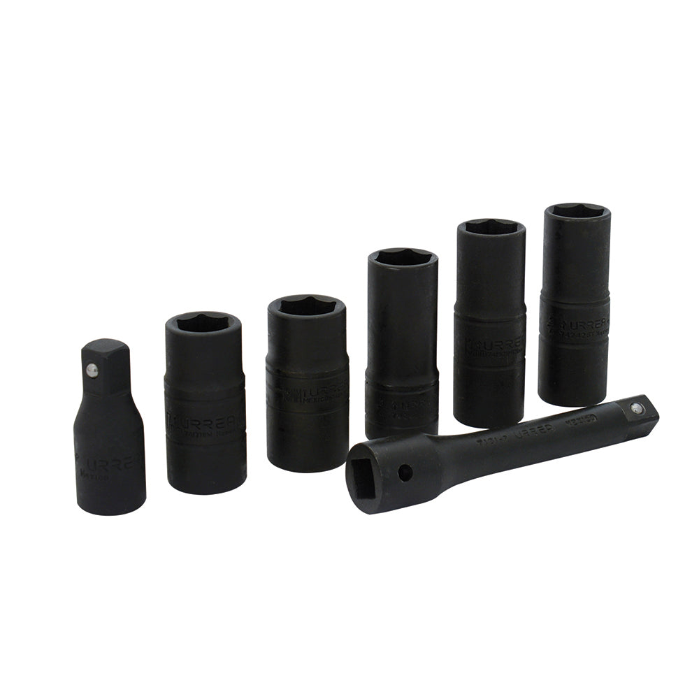 Jgo dados imp dob 1/2 in 7pz