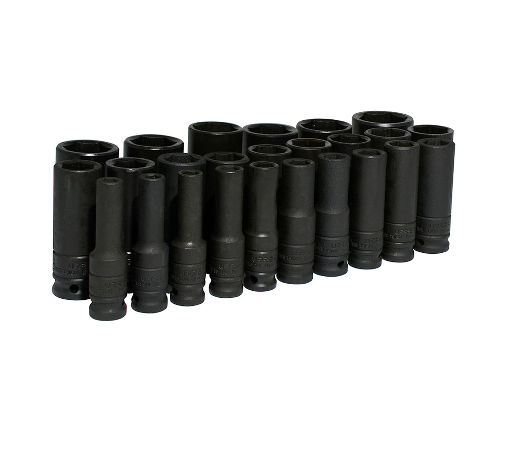 Jgo dados lgo imp 1/2 in mm 25pz