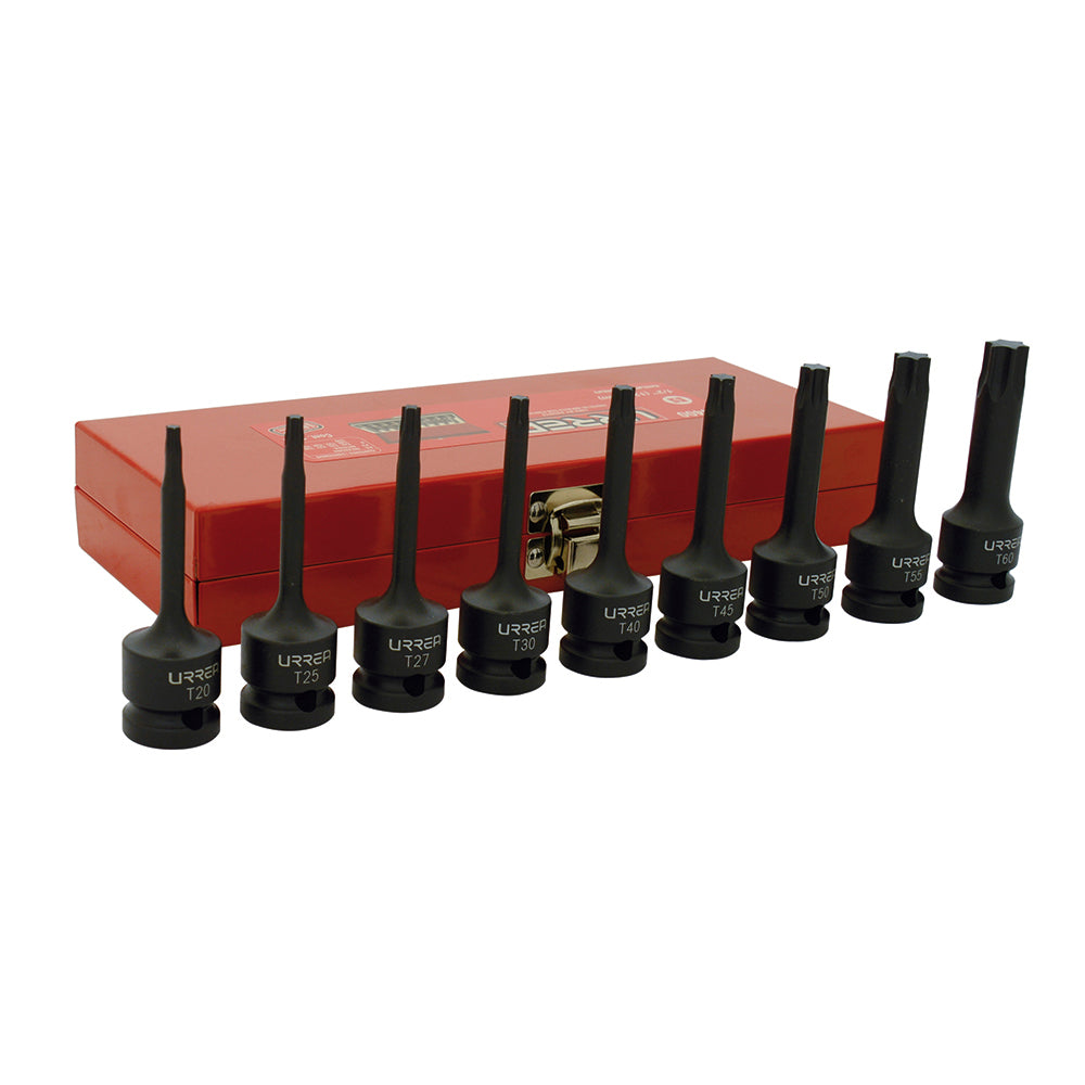 Jgo dados imp torx 1/2 in 9pz