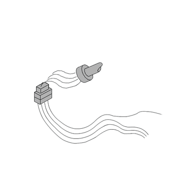 FAAC - CABLE DE MOTOR DE 1.2 M PARA BARRERA SERIE 615