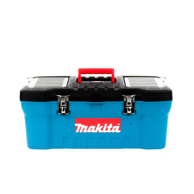 MAKITA - Caja de herramientas de 24" con doble cerradura de metal (60 x 25 x 30 cm)