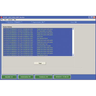 HONEYWELL HOME RESIDEO - Software de Recepcion de Eventos de Alarma por IP o 3G/4G No requiere IP Publica Fija o Servicios de Nombres de Dominio DDNS