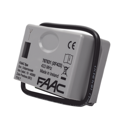 FAAC - Receptor inalámbrico XF 433 para operador FAAC S418