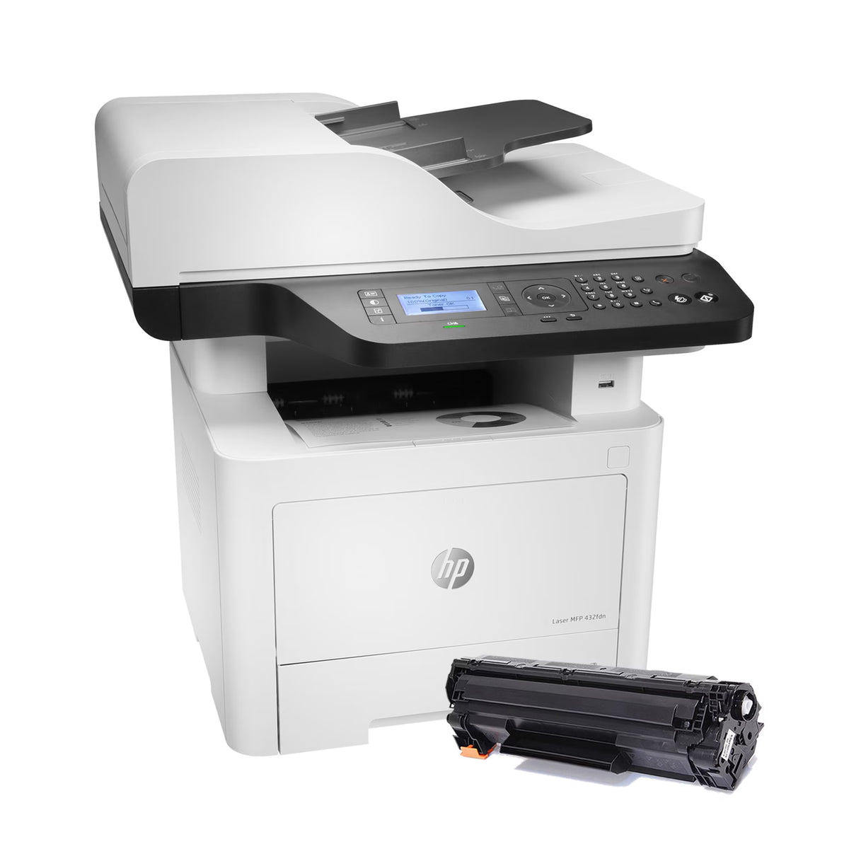 HEWLETT PACKARD - Multifuncional HP Laser 432fdn Monocromática