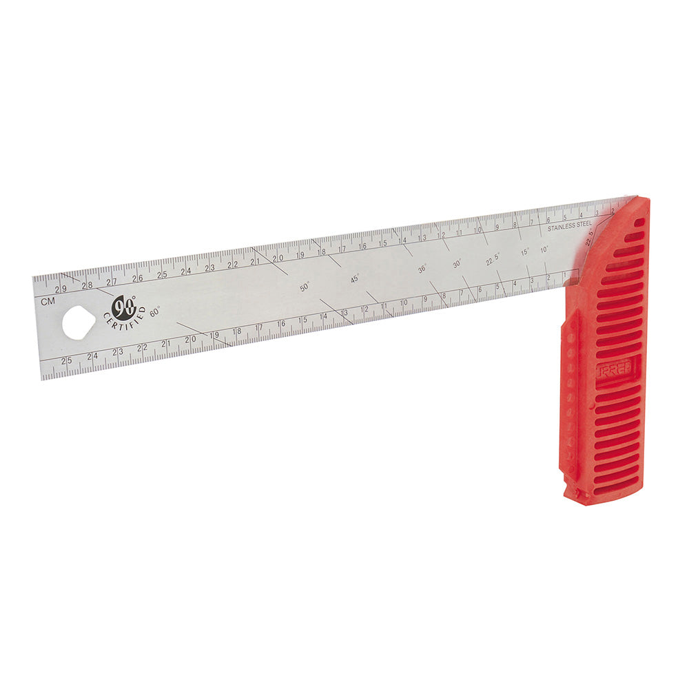 Escuadra carpint mgo plast 12 in