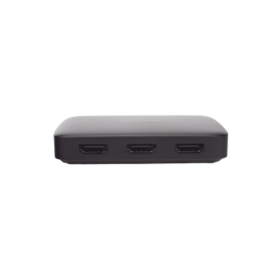 UGREEN - Conmutador HDMI (Switch) 4K@30Hz | 3 Entradas a 1 Salida | 3D | Transmisión Estable | Incluye Control Remoto | Receptor de Infrarrojos | Indicador LED | Chip Inteligente | Incluye Cable Micro USB para Alimentación.