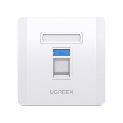 UGREEN - Placa de Pared de un solo Puerto
