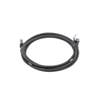 UGREEN - Cable Ethernet Cat8 CLASS F/FTP Redondo con Malla de Nylon 2 Metros (6.56 Pies)