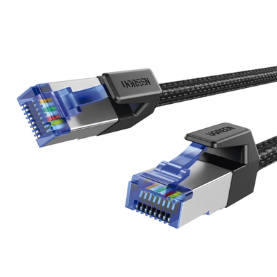UGREEN - Cable Ethernet Cat8 / 40 Gbps / 2000 MHz / F/FTP / 5 m (16.40 ft) / Nylon Trenzado