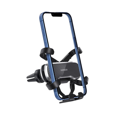 UGREEN - Soporte de Teléfono para Rendija de Ventilación | Tecnología Gravity Drive | Rotación de 360° | Suspensión por Goma | 5 Puntos de Sujeción | Compacto | Ajustable | Estable | Compatible con Rejilla de Ventilaci