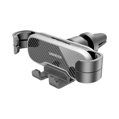UGREEN - Soporte de Teléfono para Rendija de Ventilación | Tecnología Gravity Drive | Rotación de 360° | Suspensión por Goma | 5 Puntos de Sujeción | Compacto | Ajustable | Estable | Compatible con Rejilla de Ventilaci