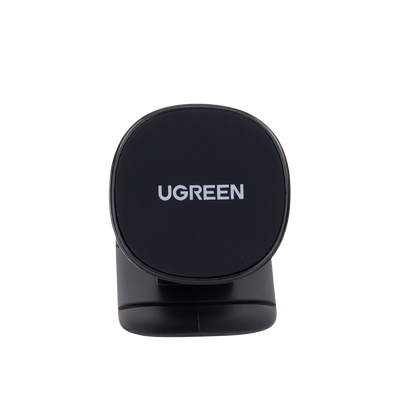 UGREEN - Soporte de Celular Magnético para Auto | 4 Imanes N45 | Adhesivo 3M | Amplia Compatibilidad 4.7 a 7.2” | Rotación de 360° | Tamaño Compacto | 2 láminas magnéticas incluidas | Color Negro.