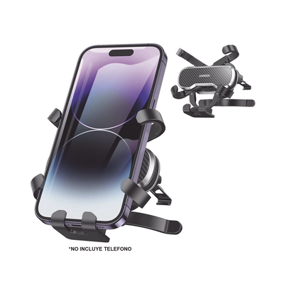 UGREEN - Soporte de Automóvil para Rendija de Ventilación |  Tecnología Gravity | Rotación de 360° | Suspensión por Gancho | Compatible con Rejilla de Ventilación Horizontal y Vertical.