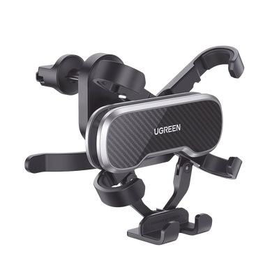 UGREEN - Soporte de Automóvil para Rendija de Ventilación |  Tecnología Gravity | Rotación de 360° | Suspensión por Gancho | Compatible con Rejilla de Ventilación Horizontal y Vertical.