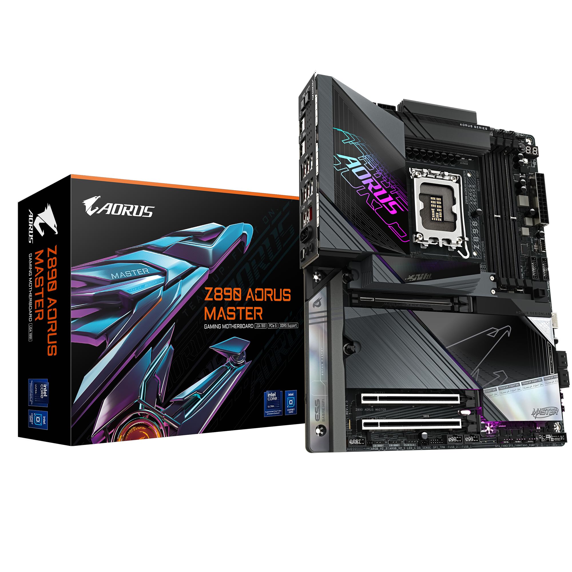 GIGABYTE - Motherboard Gigabyte (Z890 AORUS MASTER) SOCKET 181 4 DDR5 9500MHZ ATX WIFI7/BT