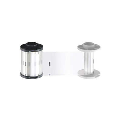 HID - Cinta de laminación TRANSPARENTE 1.0 mil para DTC1500, DTC4500e, DTC4500, HDP5000, HDP8500 con laminación / Capacidad de 250 laminados por un solo lado.