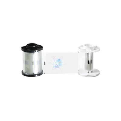HID - Cinta de laminación con Holograma Genérico 1.0 mil para DTC1500, DTC4500e, DTC4500, HDP5000, HDP8500  con laminación / Capacidad de 250 laminados por un solo lado.