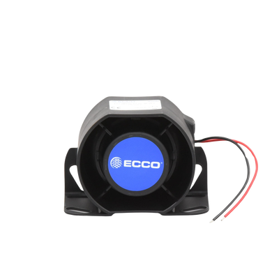 ECCO - Alarma de reversa vehicular con montaje para superficies, 12-36 Vcc, 112 dBA