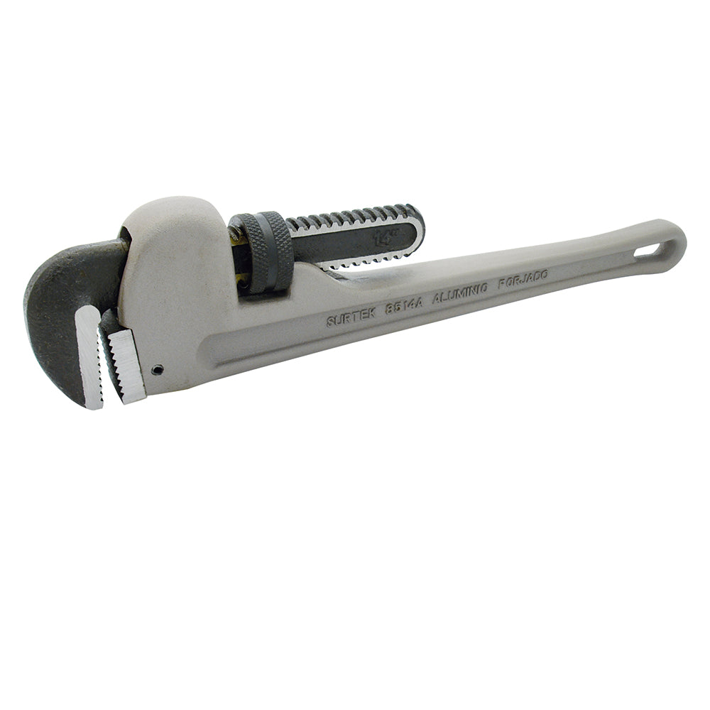 Llave stillson alum 10 in